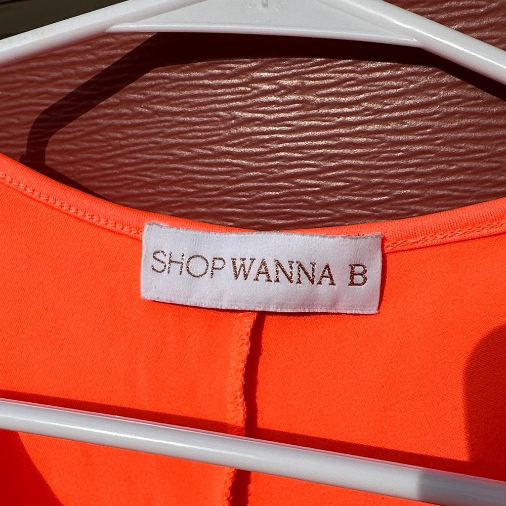 Bright Orange Tank Top - Picture 2 of 6